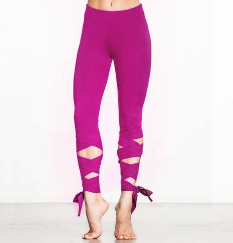 Ballet Bandage Yoga Leggings