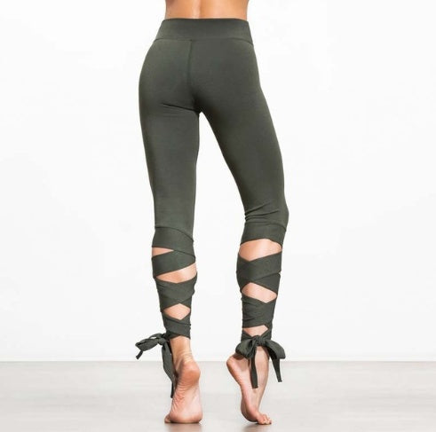 Ballet Bandage Yoga Leggings