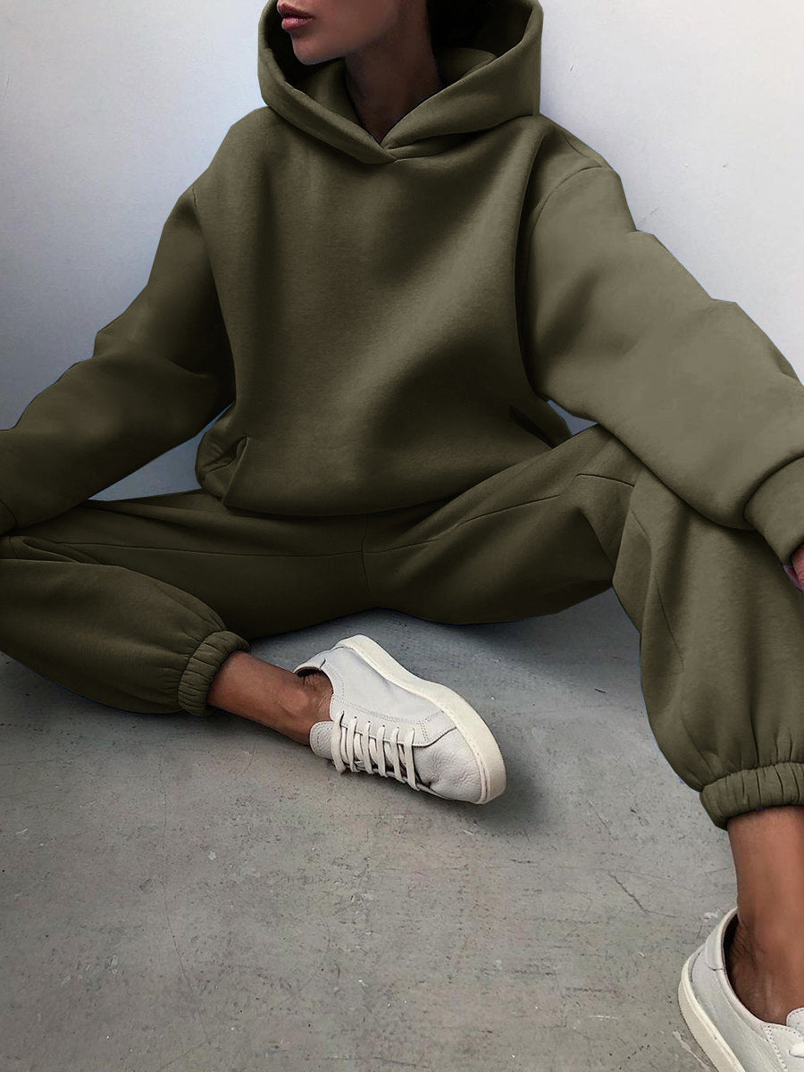 Luna Oversized Hoodie Two-Piece Sweatsuit