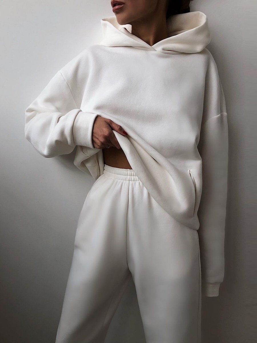 Luna Oversized Hoodie Two-Piece Sweatsuit