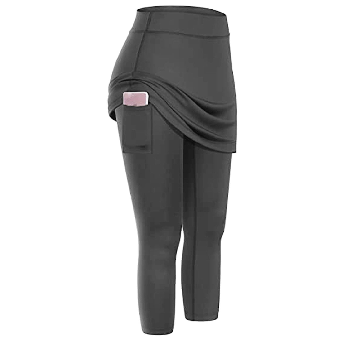 Skirted Yoga Legging with Pockets